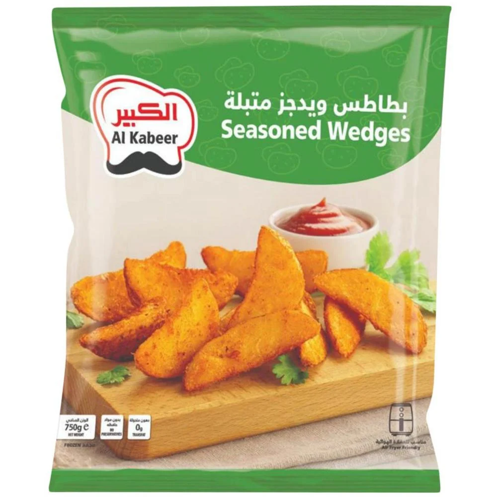 الكبير بطاطس ويدجز متبلة 750 جرام