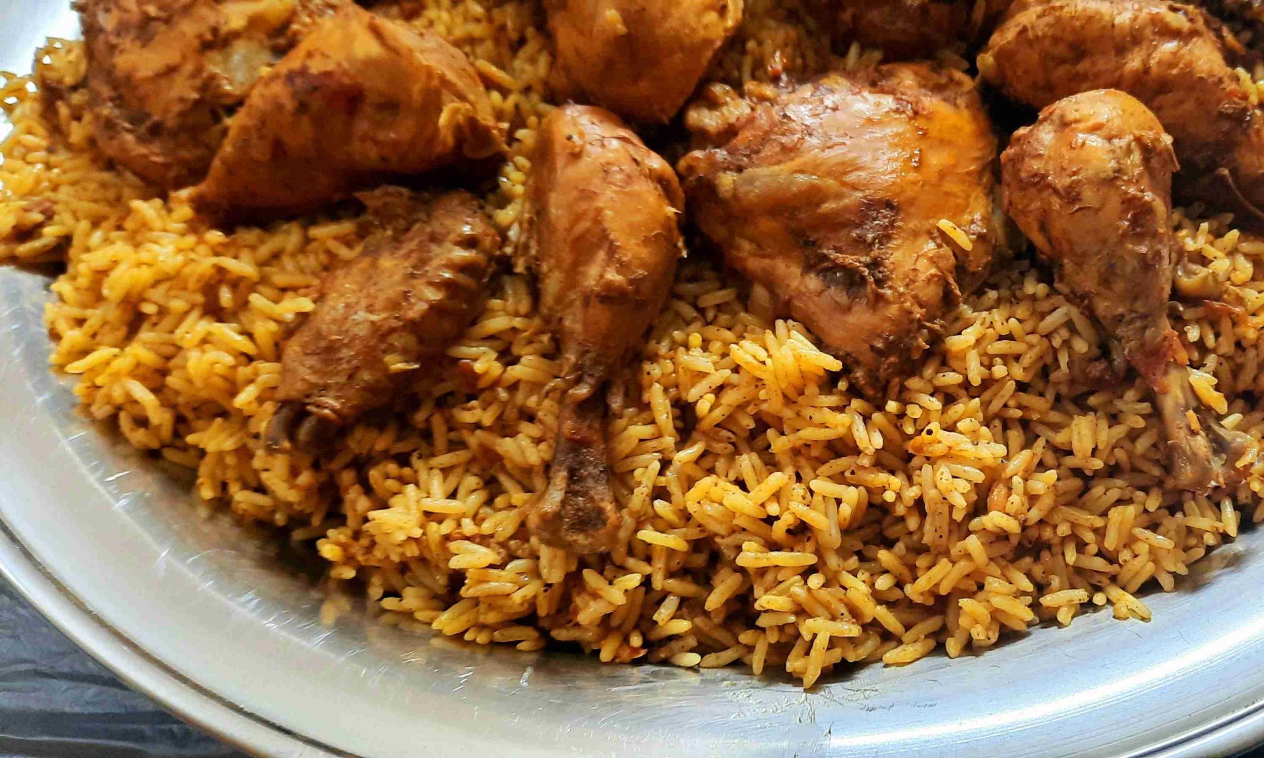 مضغوط دجاج مع الارز