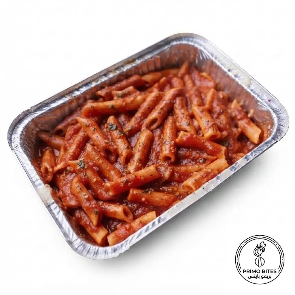 مكرونة بالصوص الاحمر