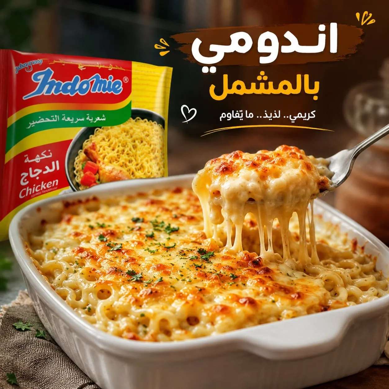 اندومي بالبشاميل