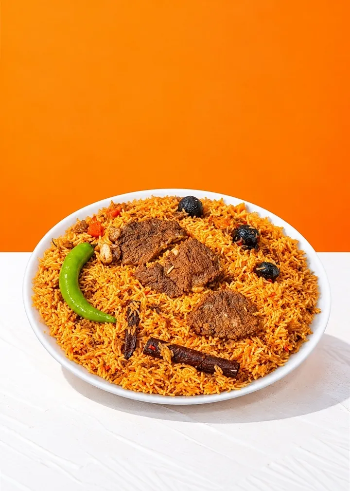 نفر مضغوط دجاج مع الارز