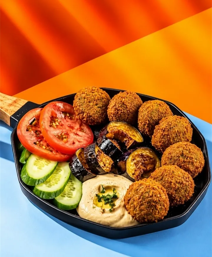 فلافل الحامدي صحن 