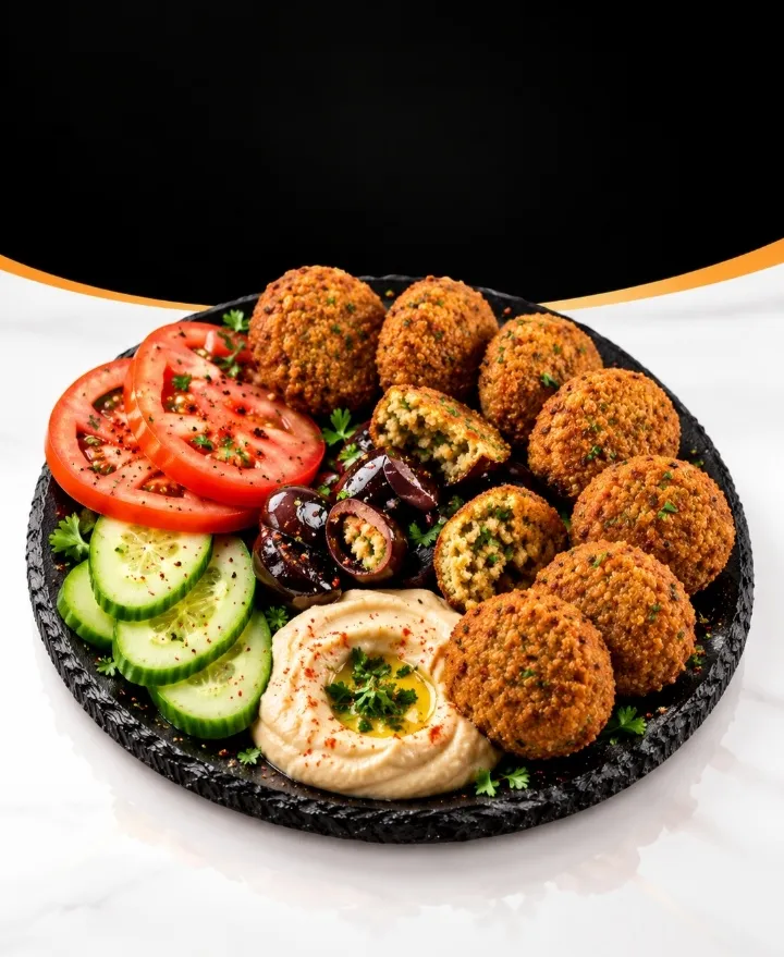 صحن فلافل 