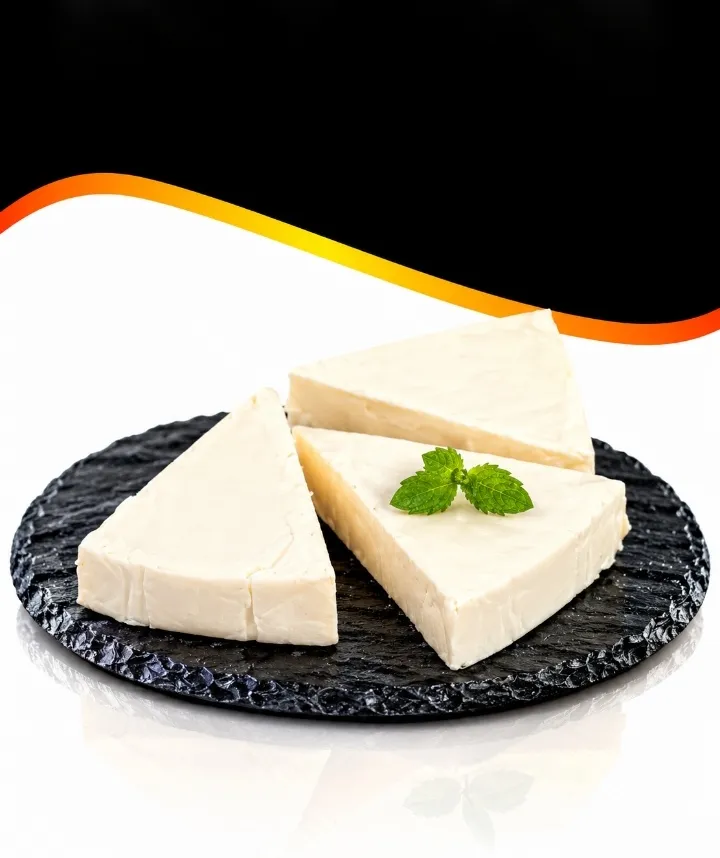 جبن مثلثات حبة