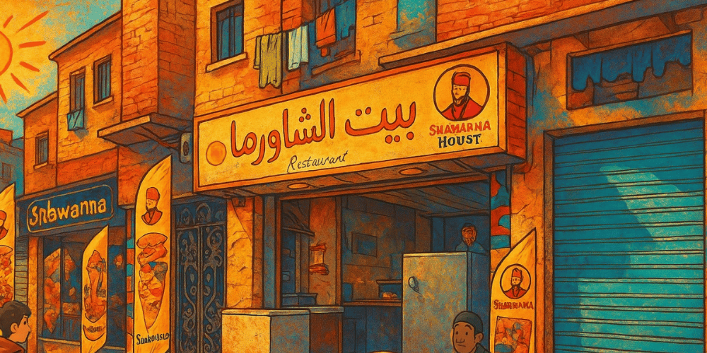 بيت الشاورما والفلافل